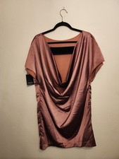 Marina Dress Shiny Rose Size 8 Style #261935 Cut #15223