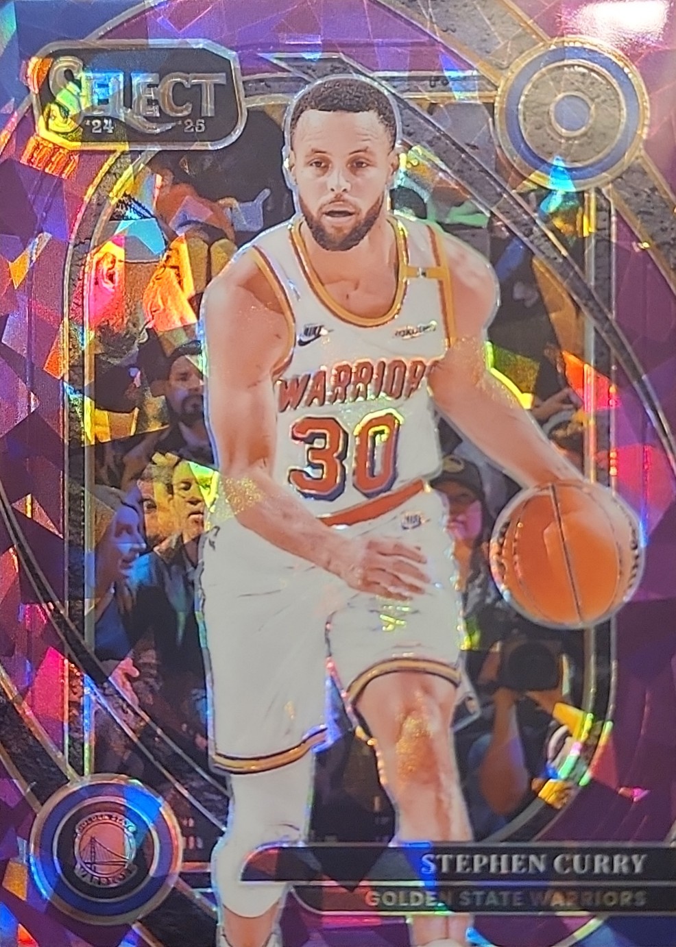 2024 PANINI SELECT BASE SET - COURTSIDE#209 STEPHEN CURRY PINK ICE PRIZMS /99