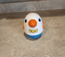 Vintage Playskool Chime Bird Roly Poly Musical Weeble Baby Toddler Toy