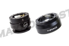 Nrg Short Hub Steering Wheel Adapter Black Quick Release Kit For Accord 03-12 Nrg Short Hub Steering Wheel Adapter Black Quick Release Kit For Accord 03-12