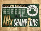 Boston Celtics 18 Time World Championship Banner 3x5 Ft Flag Bar Mancave Decor