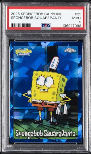 2025 #25 SPONGEBOB SQUAREPANTS PSA 9