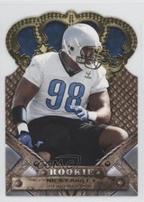 2011 Panini Crown Royale Rookie Gold 21/25 Nick Fairley #169 0t1