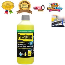 Sustainable Winter Screenwash - 500ml Makes 5 Litres, -10C Performance 1.20 per litre