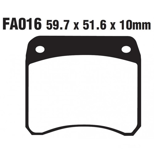 Bremsbelag Vorne Sinter Gpfax EBC FüR Triumph T140 750 SX TSX 2-Ventile 82-83-image