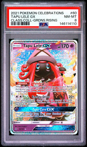 Tapu Lele-GX graded PSA 8 for sale on eBay