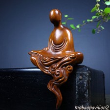 Collected Old Wooden Buddha Statue Hand-carved Boxwood Buddhism Articles