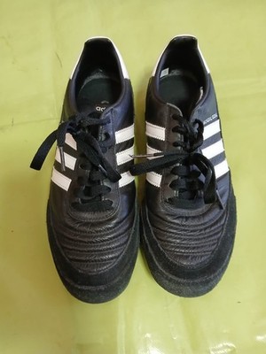 Adidas Mundial Goal Herrenschuhe Sneakers Schwarz Gr.40 UK 6,5 