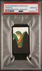 2016 POKEMON HANAFUDA MARIO PIKACHU JANUARY TROPIUS PSA 10