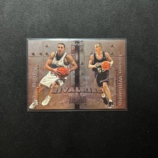 1999-00 Skybox Metal - Rivalries Mike Bibby, Jason Williams #3 R