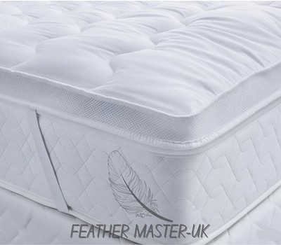 5cm Ultra Weiche Mikrofaser Matratzenauflage Atmungsaktiv & Bequem Schlafschicht