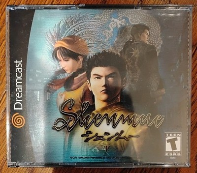 Shenmue (Dreamcast, 2000) Game Discs Case Manuals - Tested And Working
