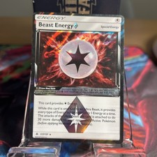 117/131 Forbidden Light Beast Energy Holo Pokémon TCG