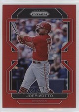 2022 Panini Prizm Tier III Red Prizm Joey Votto #268 04br