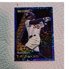 Topps Black Gold Mookie Betts Blue Parallel #BG-28 Dodgers 2022 MLB Card
