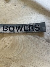 MILITARY PATCH Digital Camo HOOK AND LOOP ACU TAPE WITH NAME BOWERS