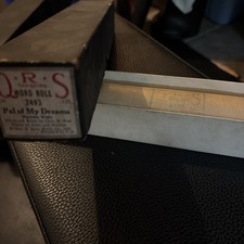 Vintage Q.R.S Word Roll 2493 Pal Of Dreams Piano Roll w/Original Box
