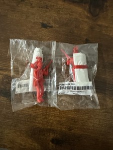 Supreme- FW19- Supreme Promo Parachute Army Man- Red/White- Brand New- 2x