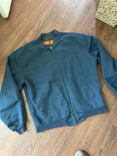 EUC Red Kap navy blue mechanic workwear bomber jacket JT38NV5 men's Large