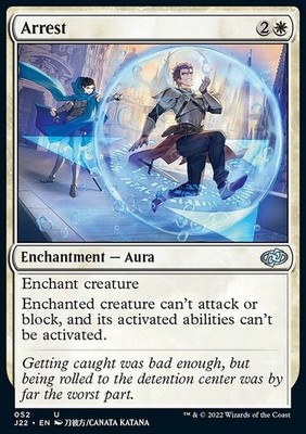 MTG Magic the Gathering Arrest (52/835) Jumpstart 2022 LP