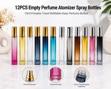 12 Pack 10ml Refillable Perfume Spray Bottles...