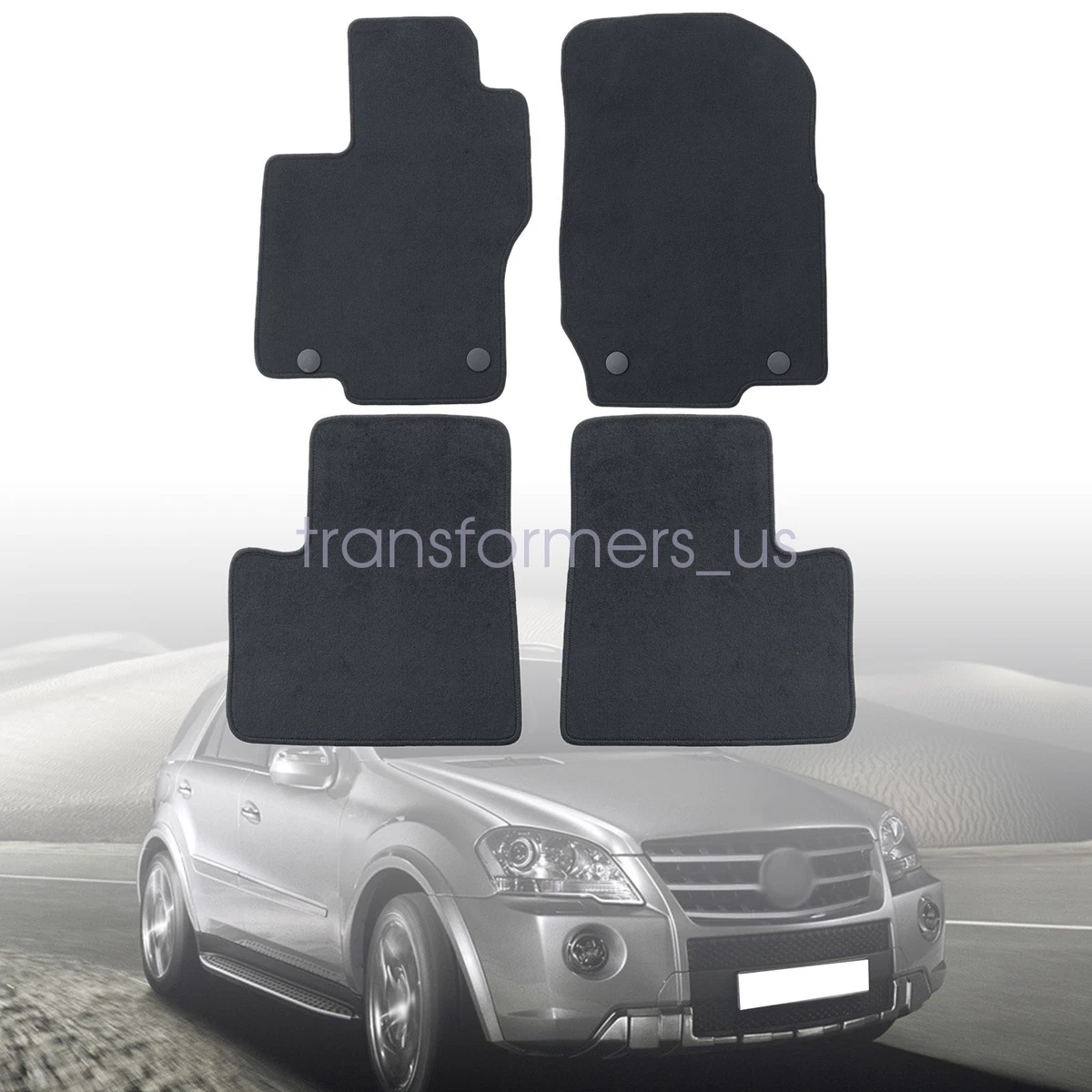 Tappetini auto in feltro per Dacia Dokker Van (2012-2021