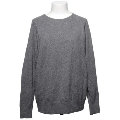 Soft Goat, Strickpullover, Größe: M, Grau/Weiß, Kaschmir, Feinstrick, Damen #GtW