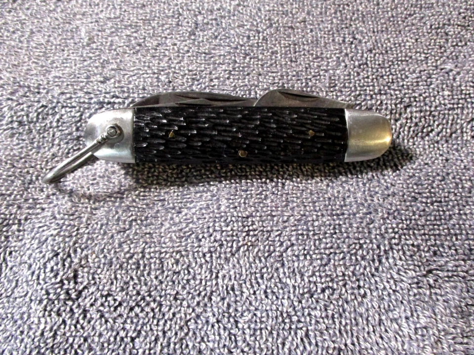 Винтажный складной нож/многофункциональный инструмент Sabre Japan 619 Scout Camp - Изображение 2 из 4