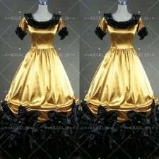 Vintage Satin Wedding Dresses Bowed Short Sleeves Scoop Neck A-Line Bridal Gowns