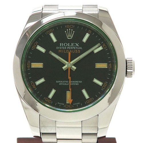 ROLEX Milgauss 116400GV Case Size 40mm Men's Used Watch #41230