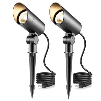 Fyielik 30W Spot Lights Outdoor LED Spotlight 120V 3000LM Ultra Bright Flag Pole