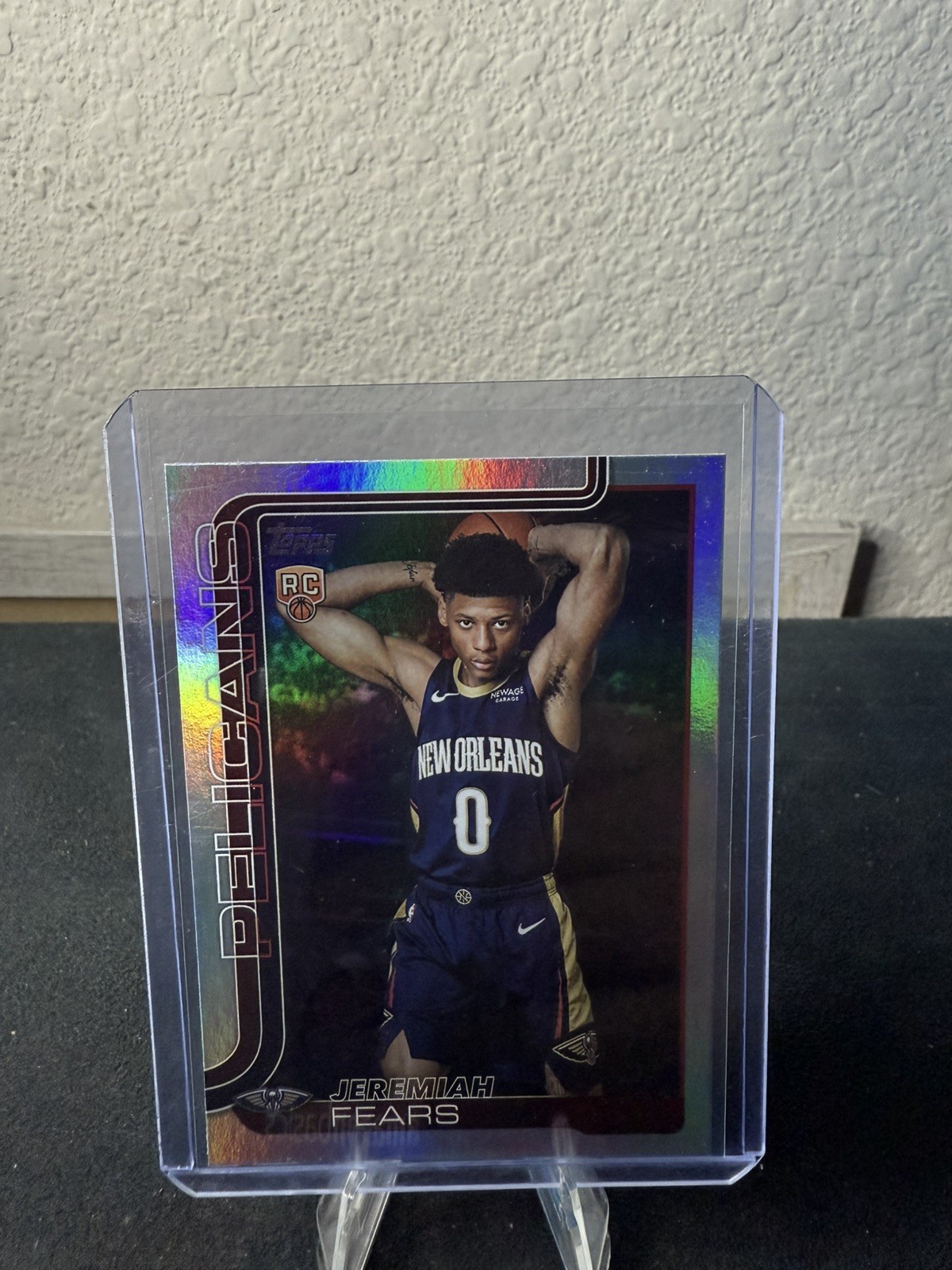 2025-26 Topps #207 Jeremiah Fears Silver Holo Foil