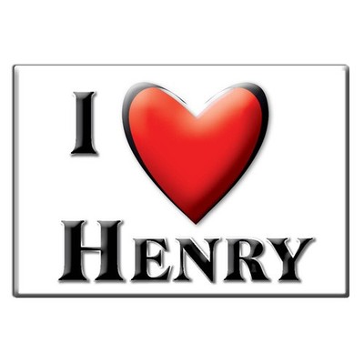 Henry, Marshall County, Illinois - Fridge Magnet I Love Souvenir Usa Gift