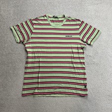MOSCHINO Herren T Shirt Kurzarm Gr L Regular Retro Classic Logo 21205 Grün