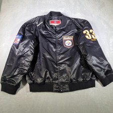 Vintage Pittsburgh Steelers Jacket Mens XL Circa 33 NFL Football Originals 90s