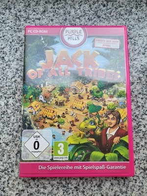 PC CD-ROM Jack of all Tribes Computerspiel - Purple Hills - Zustand top!