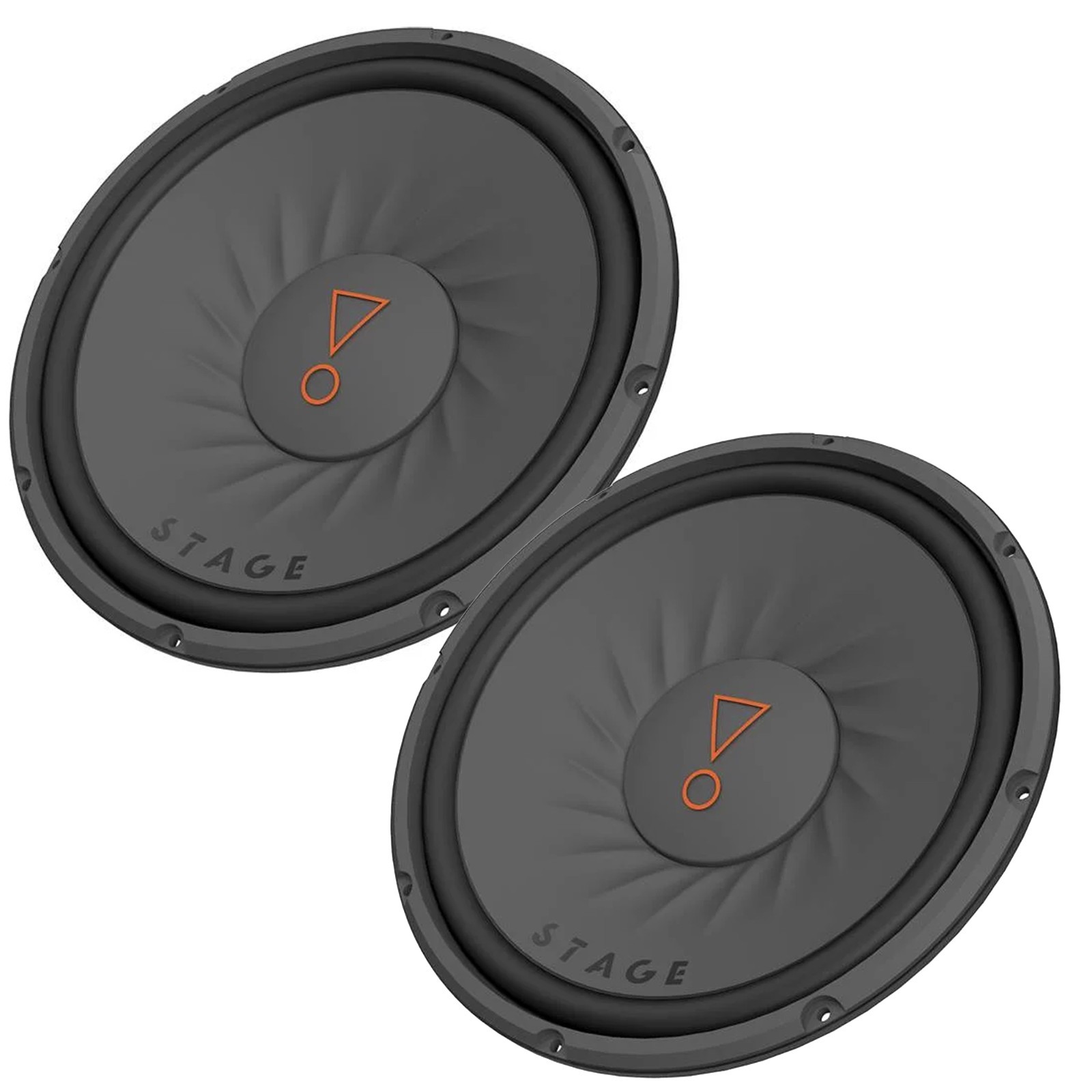 Pair of JBL Stage102AM 10 inch 900 Watts Peak Each 4 Ohm SVC
