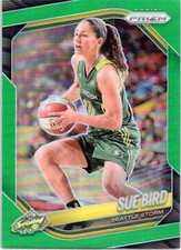 2025 Panini Prizm WNBA #38 Sue Bird Green Prizms