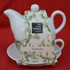 VAN GOGH MUSEUM ALMOND BLOSSOM TEA FOR ONE SET - PERFECT, UNUSED CONDITION!