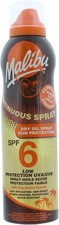 Malibu Sun SPF 6 Continuous Dry Oil Spray 175ml with Shea Butter for Tanning 50.00 per litre