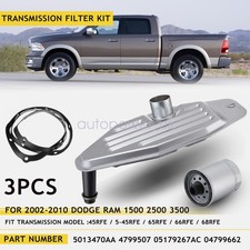 Transmission Filter Kit For Dodge Ram 1500 2500 3500 45rfe 545rfe 65rfe 66rfe 68