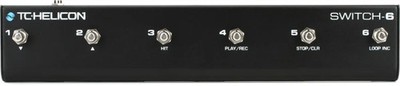 TC-Helicon Switch-6 Accessory Pedal for Expanded Effects Control