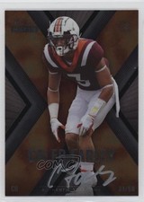 2021 Wild Card MATTE X-Plode Black - Orange X /50 Caleb Farley #MXP-10 Auto 11ur