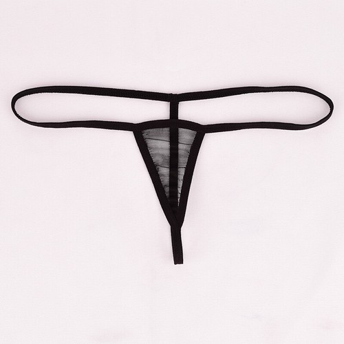 Womens Mini Thongs Micro Bikini Solid Knickers T-back Sexy Underwear Lingerie - Picture 9 of 27