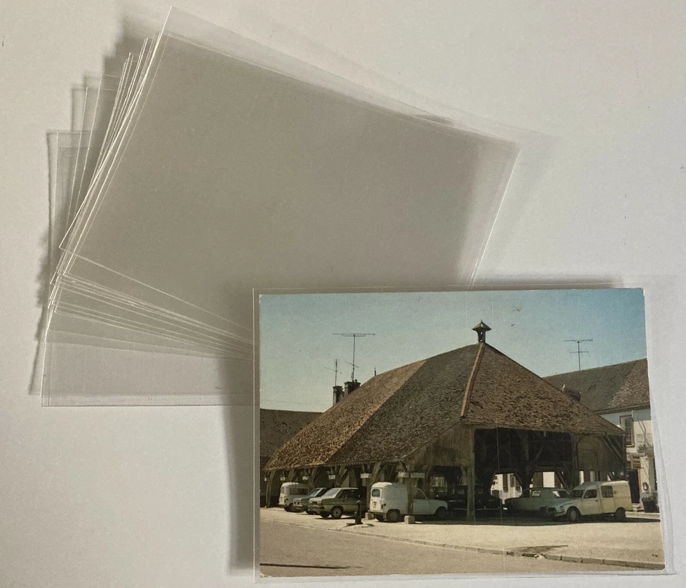 1 ETUI OU POCHETTE PLASTIQUE POUR CPM 100 MICRONS