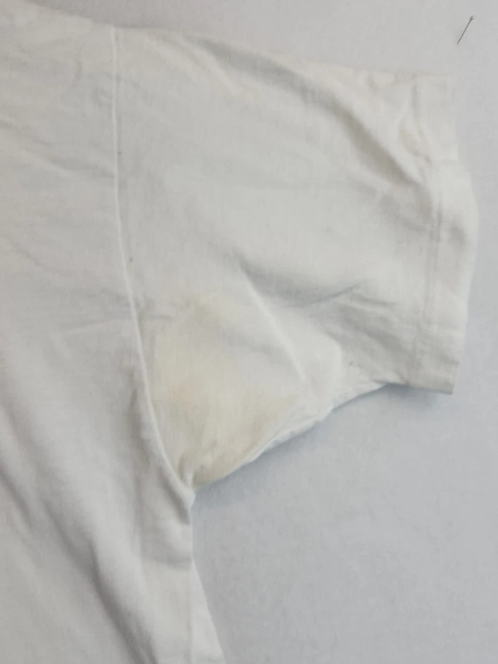 Camiseta para hombre XL con logotipo CERF vintage de los 90 blanca envejecida de una sola puntada Foto 2 de 4