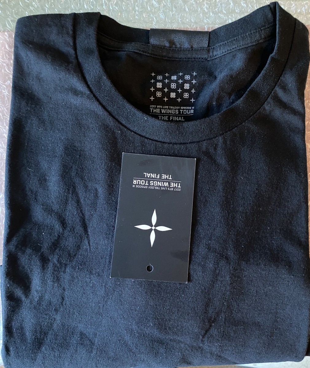 BTS Wings Tour The Final T-shirt 2017 - Size 2 Large Short