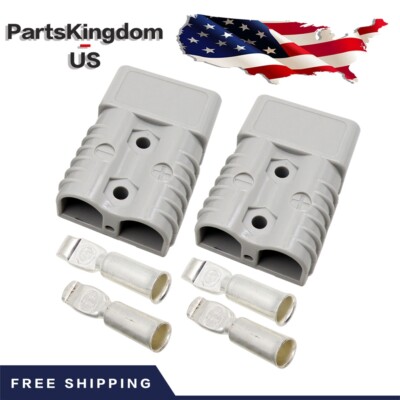 175A Battery Quick Connect Plug WINCH Disconnect Terminal Connector 600V 2AWG
