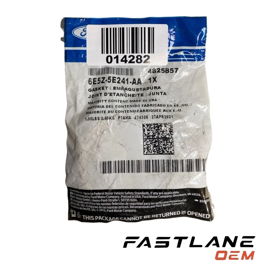 Junta de tubo inferior izquierda trasera Ford Edge 2006-2012 nueva OEM 6E5Z-5E241-AA Foto 2 de 4