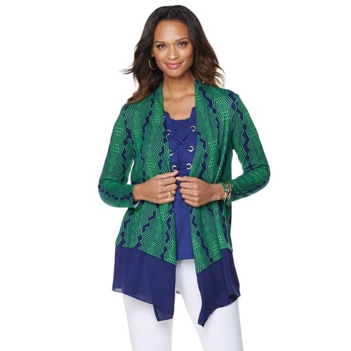 Liz Lange Women's Soft Front Chiffon 